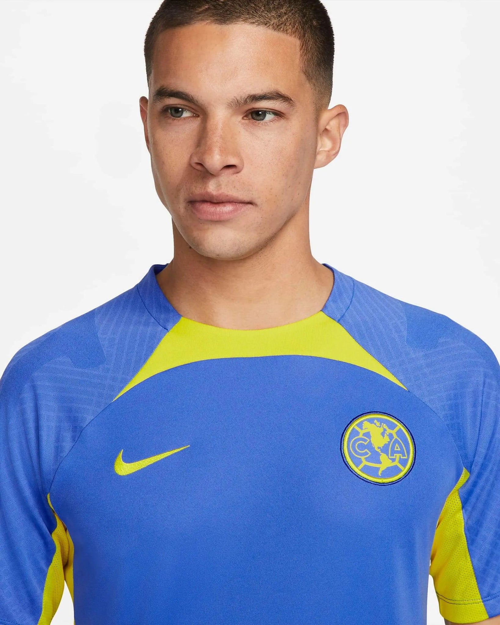 Nike 2022-23 Club America STRK Top - Blue-Yellow