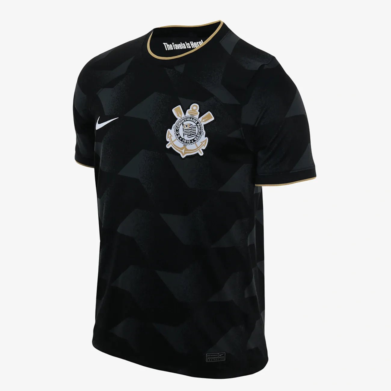 Nike 2022-23 Corinthians Away Jersey - Anthracite-White