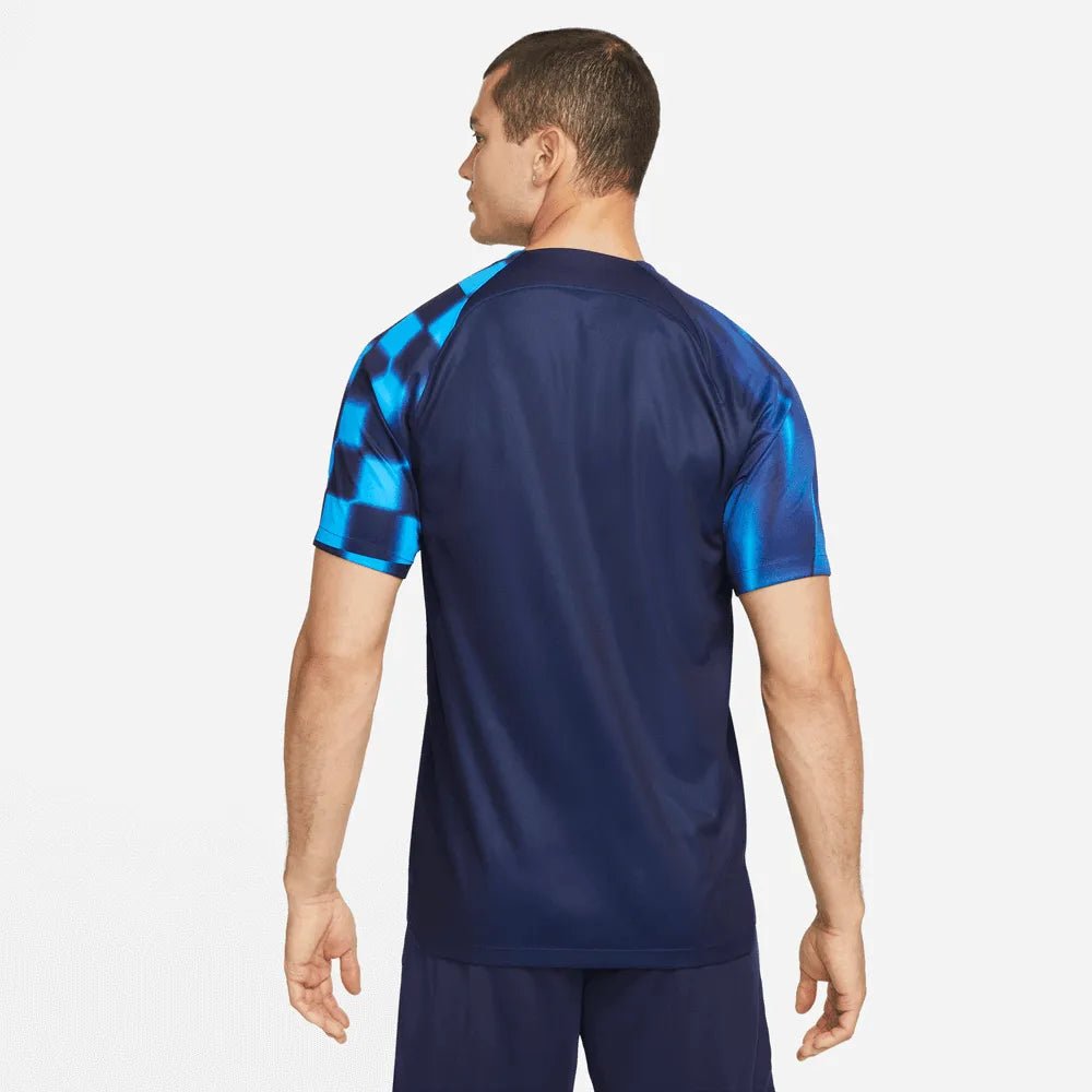 Nike 2022-23 Croatia Away Jersey Blackened Blue-Red