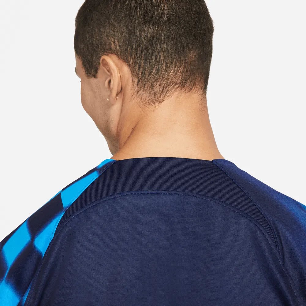 Nike 2022-23 Croatia Away Jersey Blackened Blue-Red