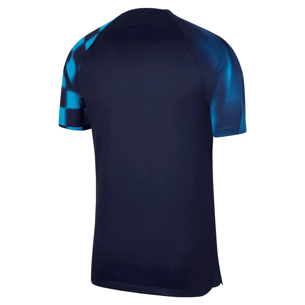 Nike 2022-23 Croatia Away Jersey Blackened Blue-Red