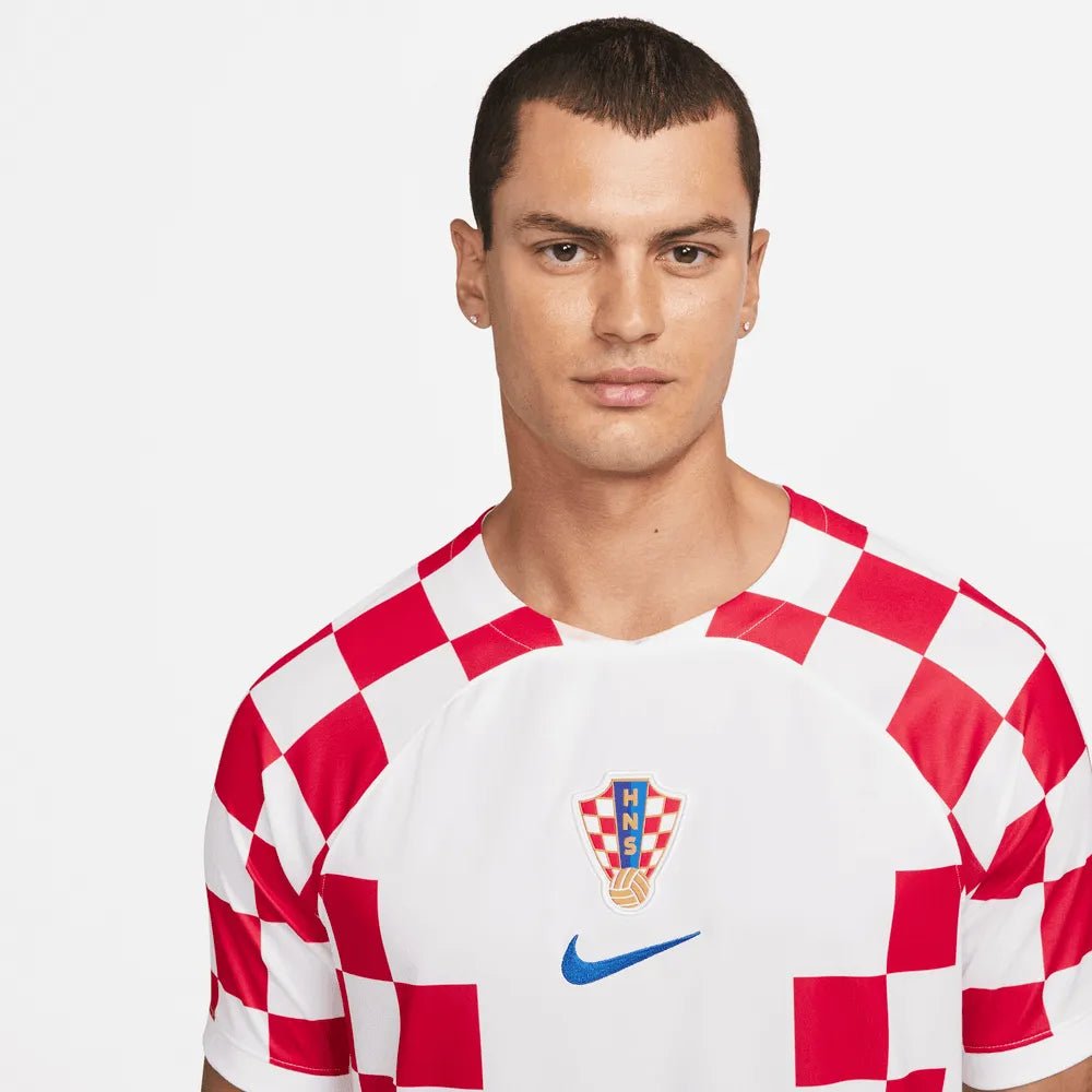 Nike 2022-23 Croatia Home Jersey White-Red-Blue