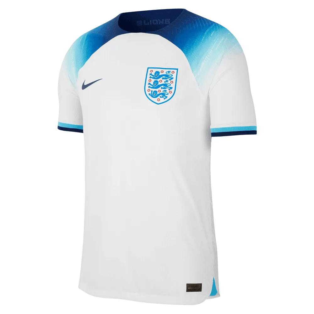 Nike 2022-23 England Authentic Home Jersey - White-Blue