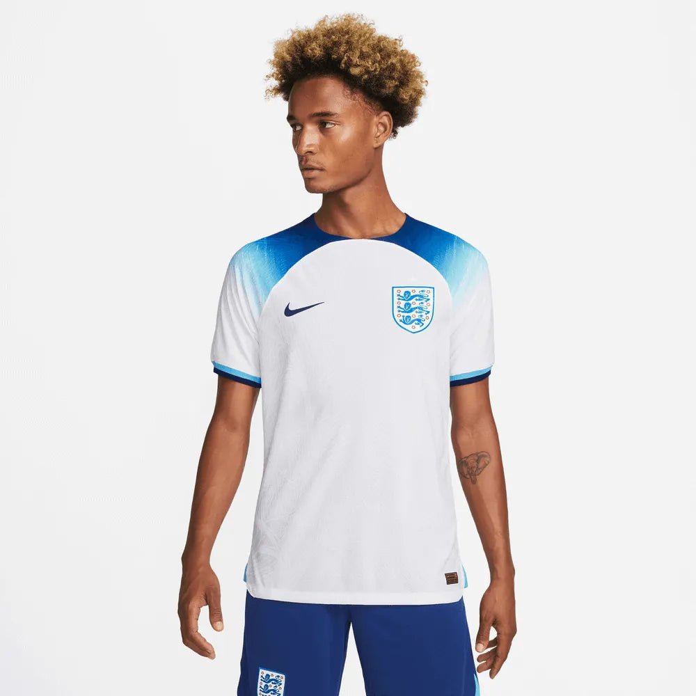 Nike 2022-23 England Authentic Home Jersey - White-Blue