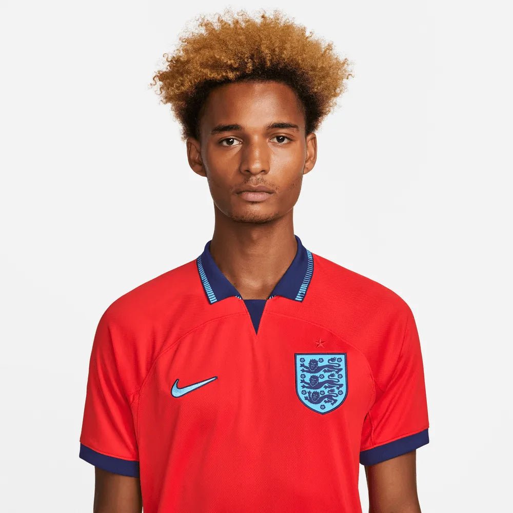 Nike 2022-23 England Away Jersey - Red-Blue Void