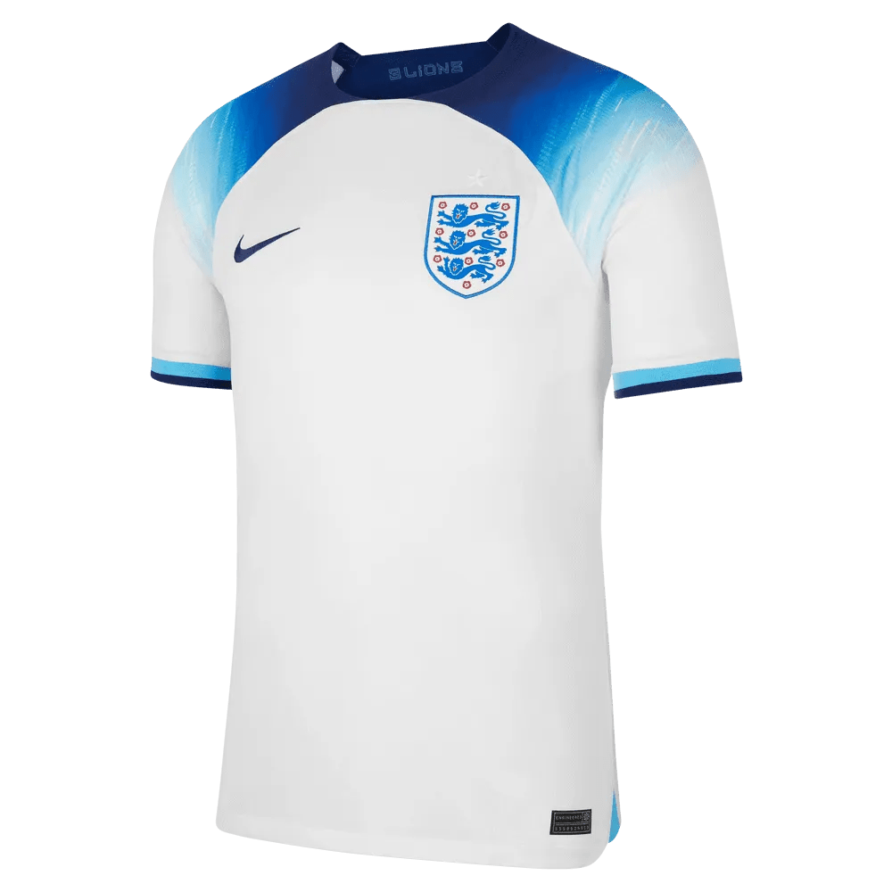 Nike 2022-23 England Home Jersey - White-Blue
