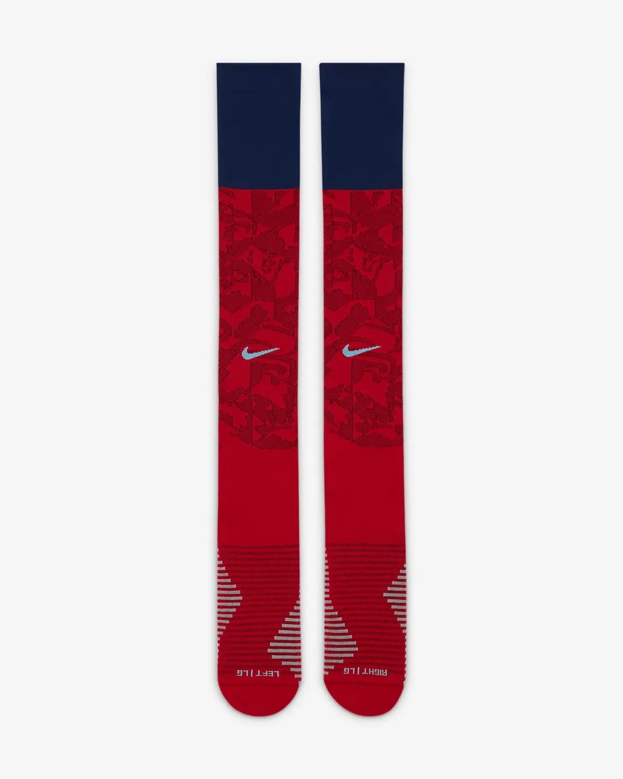 Nike 2022-23 England Strike Away Knee-High Socks - Red-Blue