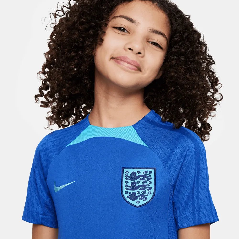 Nike 2022-23 England Youth DF Strike Top Game Royal-Blue Flury