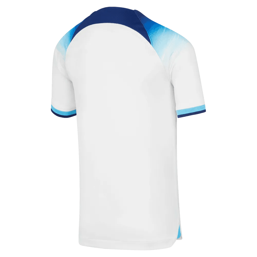 Nike 2022-23 England Youth Home Jersey - White-Blue