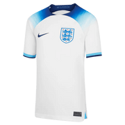 Nike 2022-23 England Youth Home Jersey - White-Blue