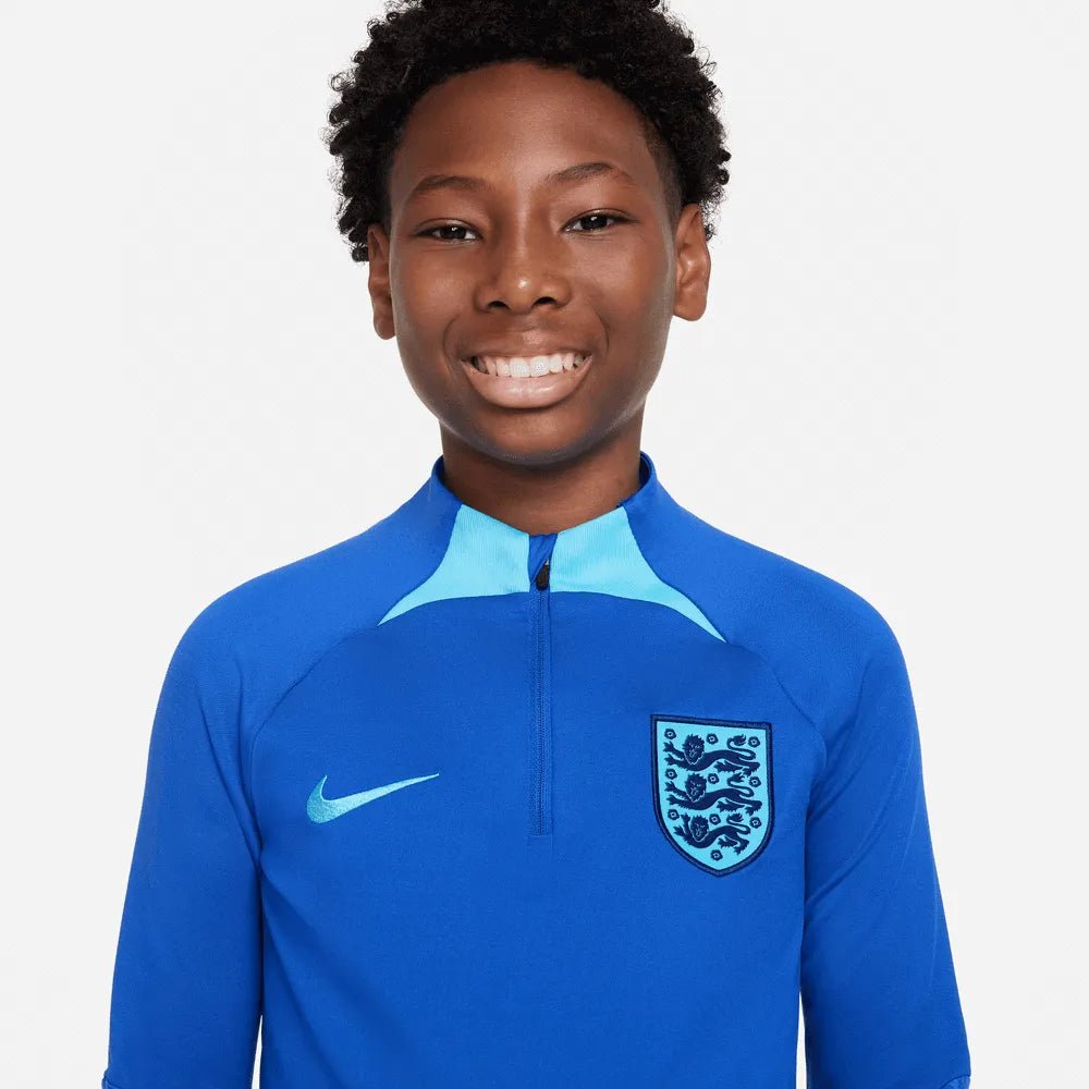 Nike 2022-23 England Youth Strike Drill Top - Game Royal-Blue Fury