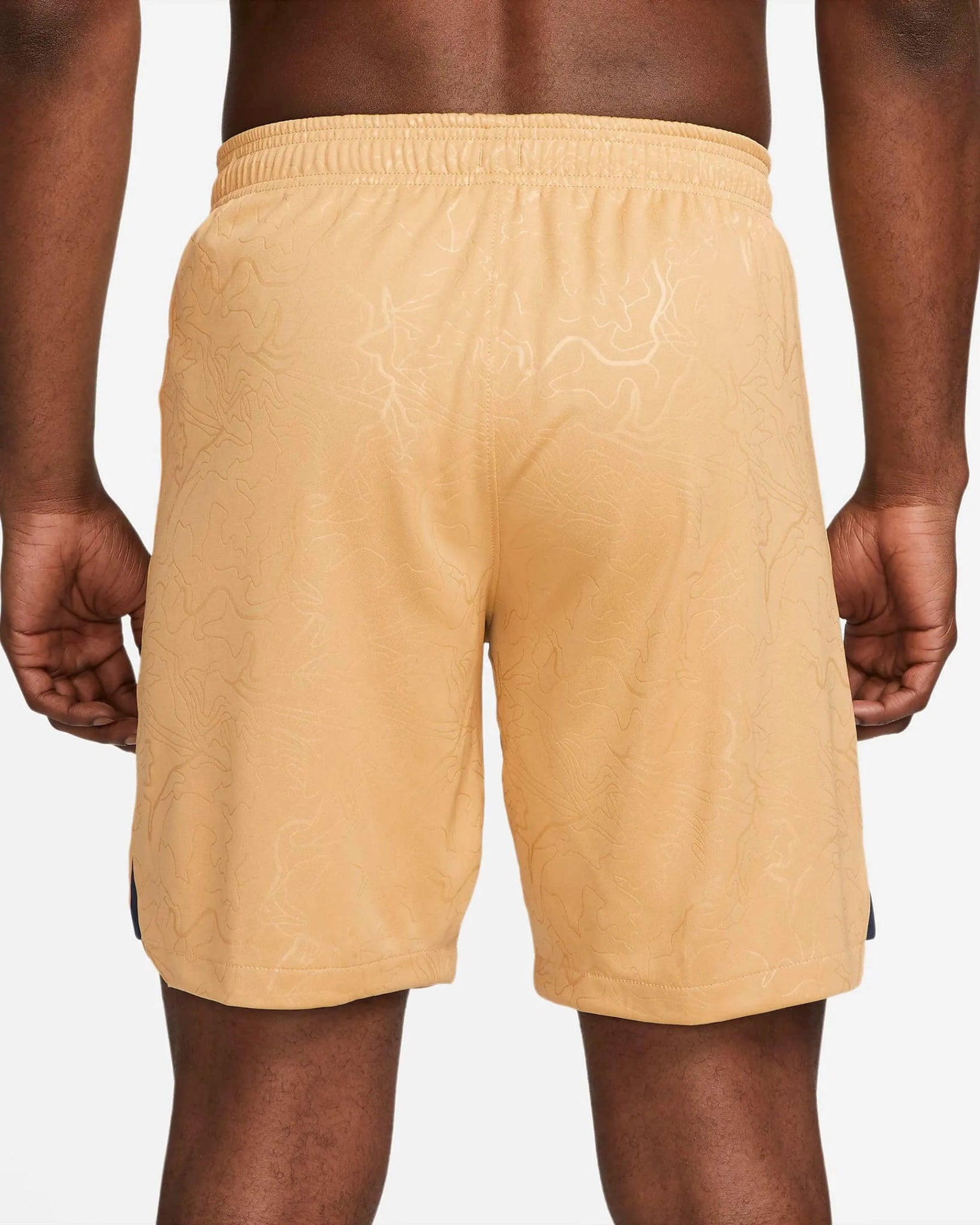 Nike 2022-23 FC Barcelona Stadium Away Shorts - Club Gold-Obsidian