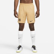 Nike 2022-23 FC Barcelona Stadium Away Shorts - Club Gold-Obsidian