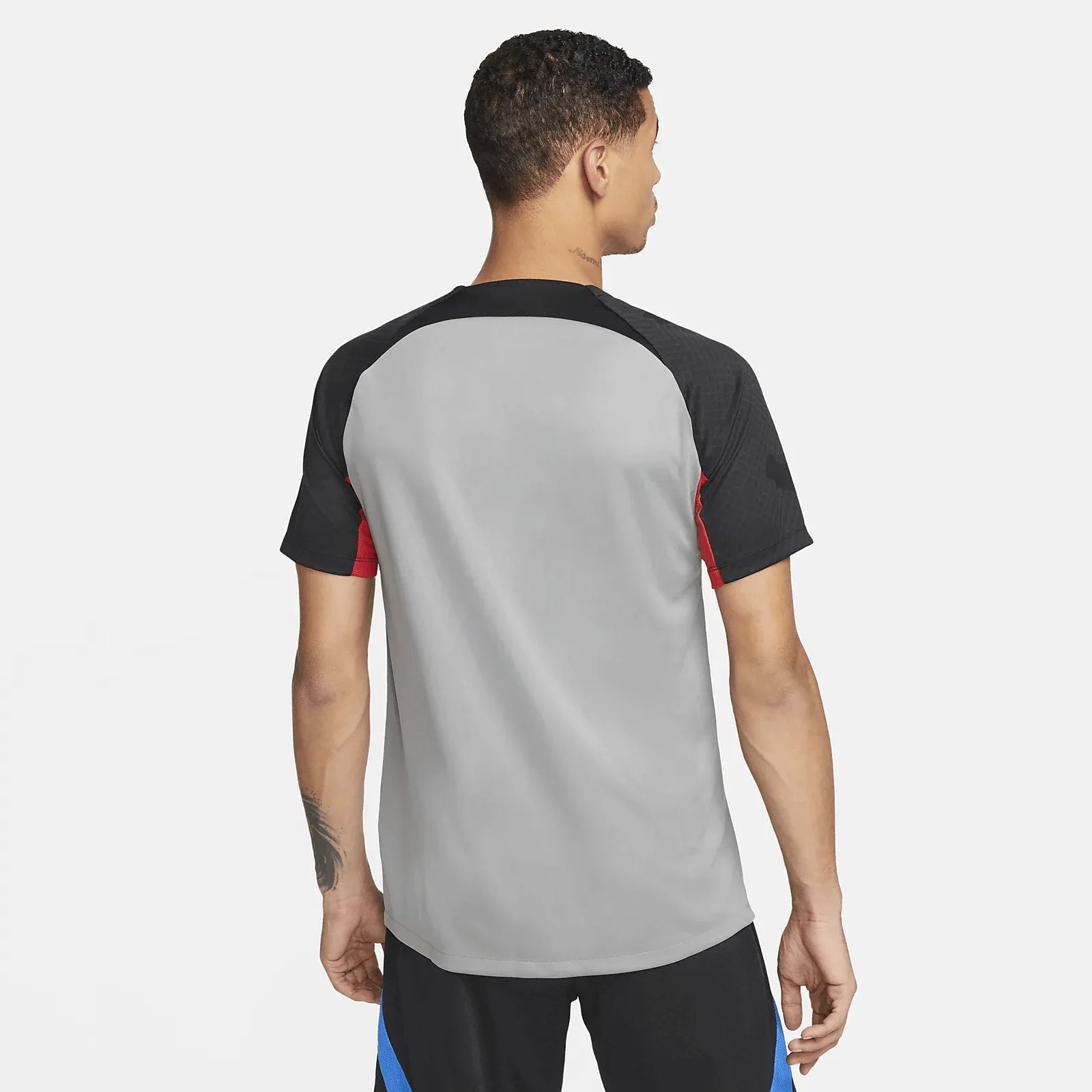Nike 2022-23 FC Barcelona Strike Short-Sleeve Top - Grey-Black