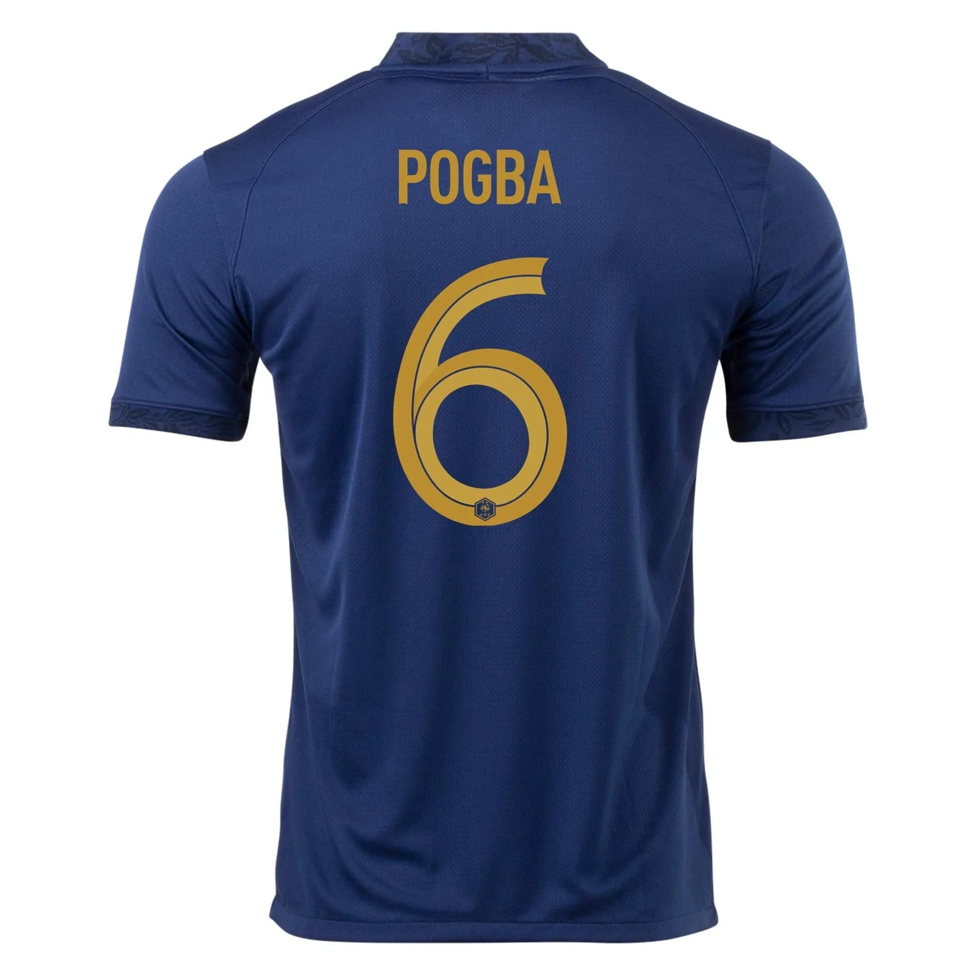 Nike 2022-23 France Home Soccer Jersey - Midnight Navy-Metallic Nike 2022-23 France Home Soccer Jersey - Midnight Navy-Metallic