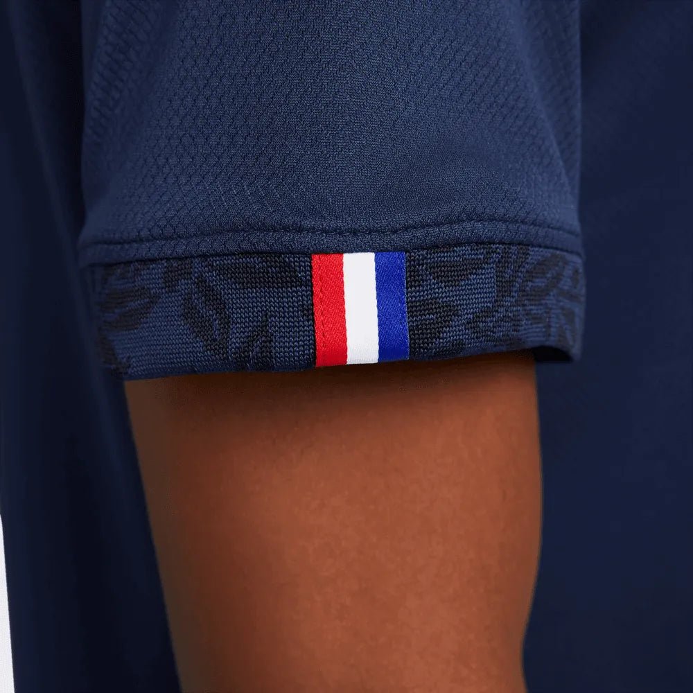 Nike 2022-23 France Home Jersey - Midnight Navy-Metallic Gold