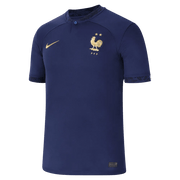 Nike 2022-23 France Home Jersey - Midnight Navy-Metallic Gold