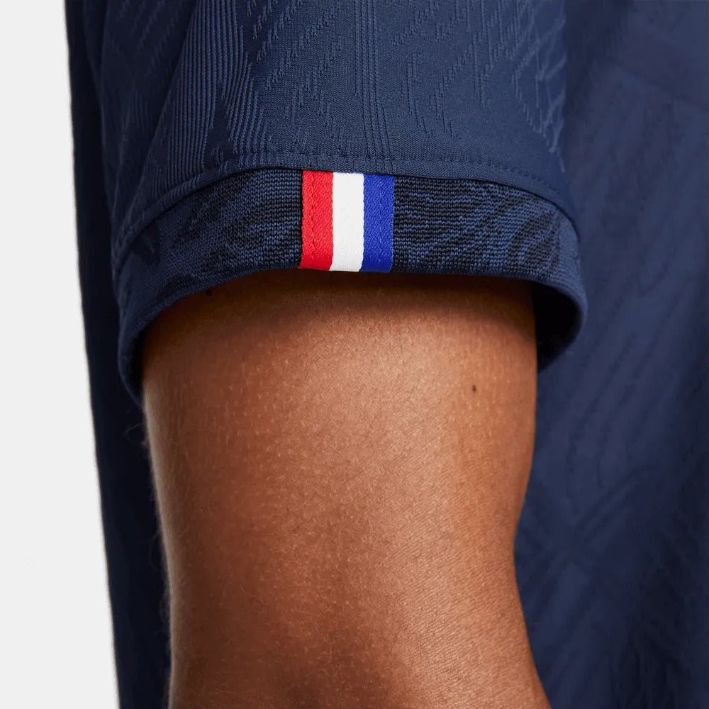 Nike 2022-23 France Home Vapor Match Authentic Jersey Navy-Gold