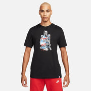 Nike 2022-23 France Mbappe Tee - Black