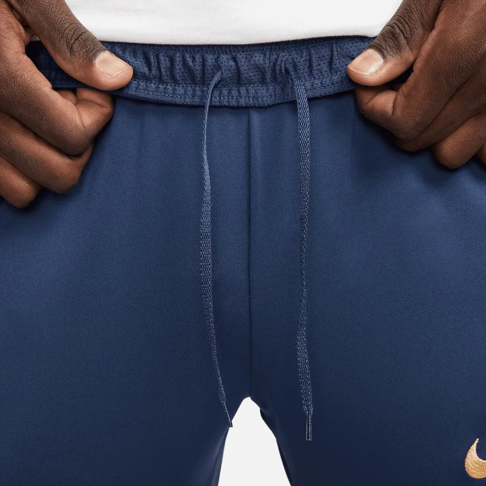 Nike 2022-23 France Strike Pants - Midnight Navy-Gold