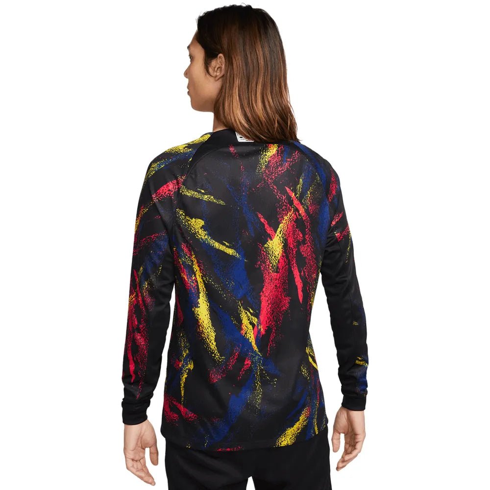 Nike 2022-23 Korea Away Long-Sleeve Jersey - Black