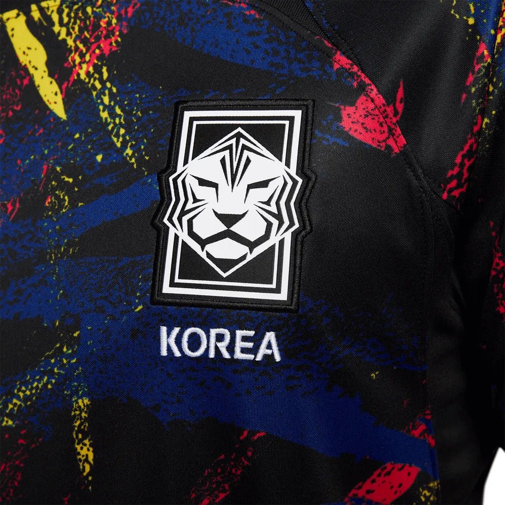Nike 2022-23 Korea Away Long-Sleeve Jersey - Black