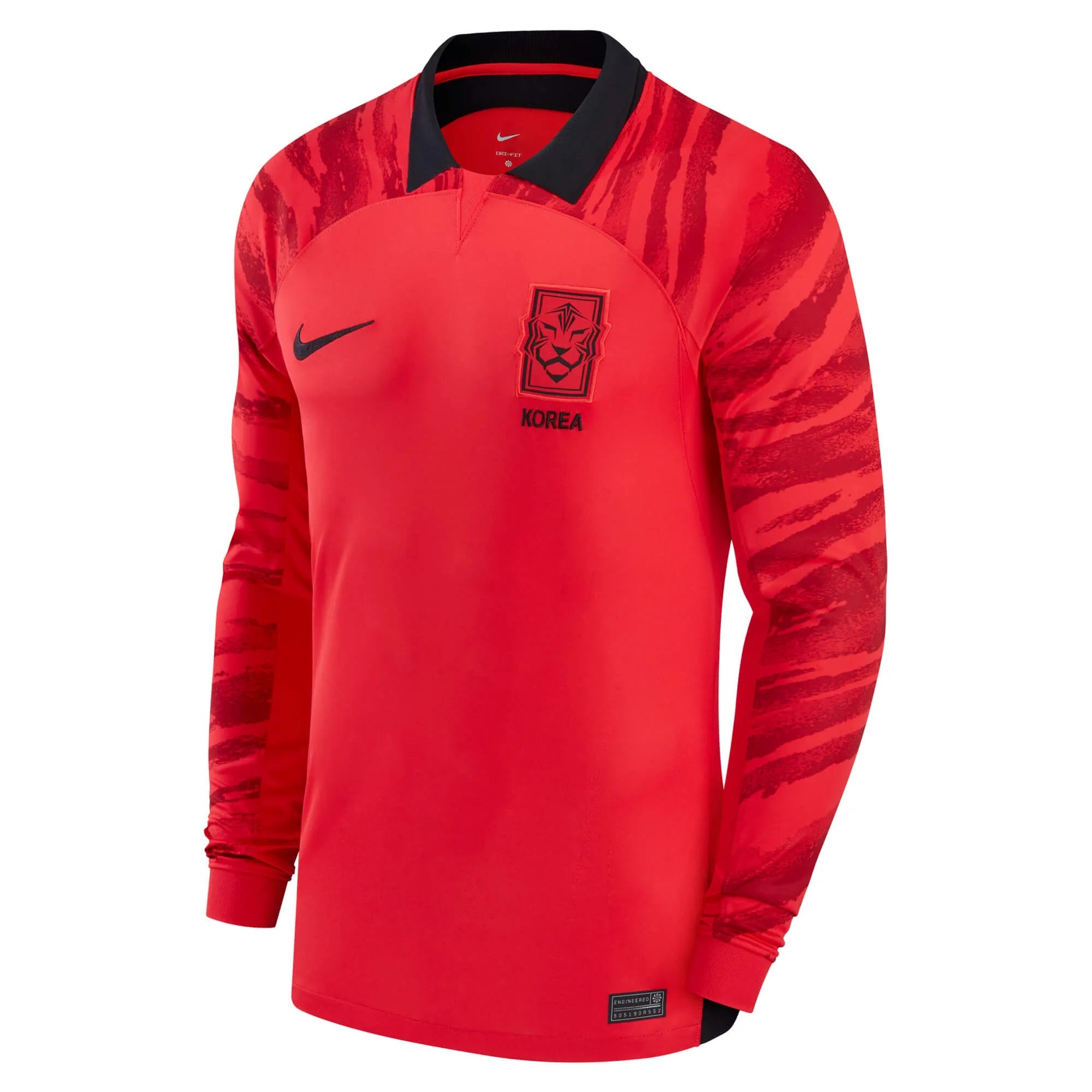 Nike 2022-23 Korea Home Long-Sleeve Jersey (Front)