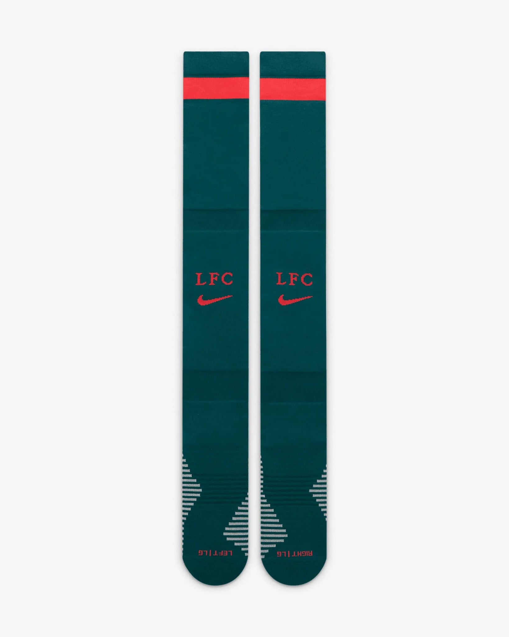 Nike 2022-23 Liverpool FC Away OTC Socks - Dark Teal-Red
