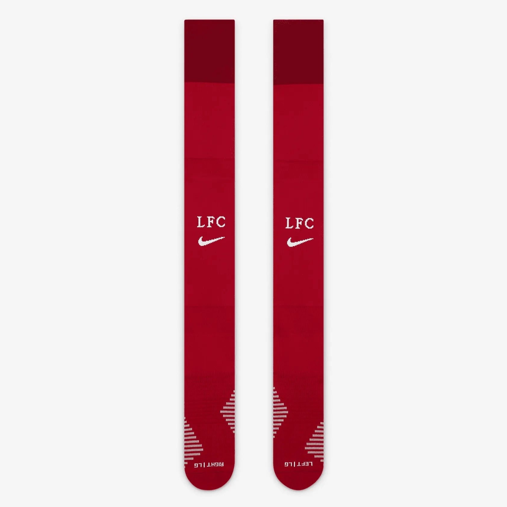 Nike 2022-23 Liverpool FC Stadium Home OTC Socks - Red-White