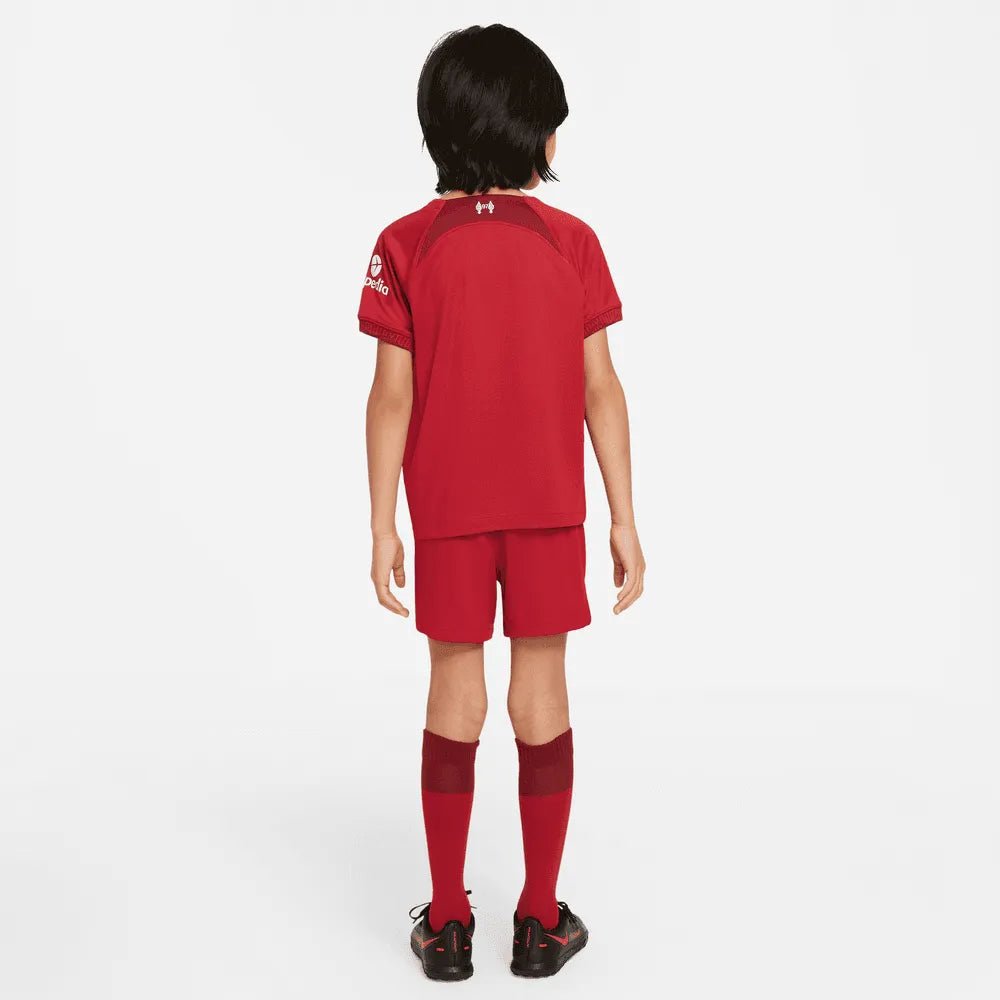 Nike 2022-23 Liverpool Little Kid's Home Kit - Tough Red