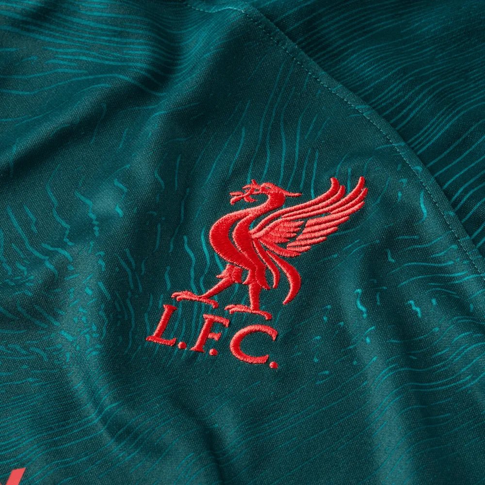 Nike 2022-23 Liverpool Third Jersey - Dark Atomic Teal-Siren Red