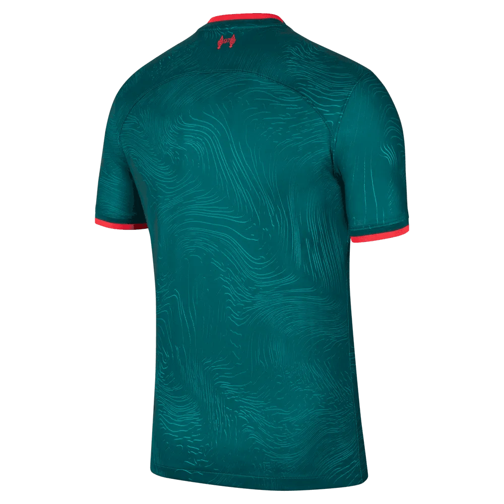 Nike 2022-23 Liverpool Third Jersey - Dark Atomic Teal-Siren Red