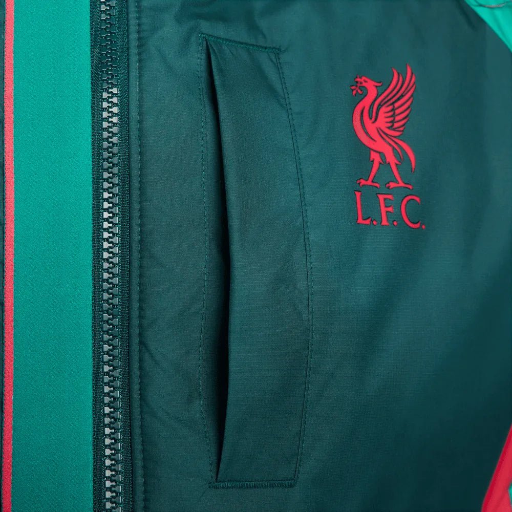 Nike 2022-23 Liverpool Winterized AWF Jacket - Atomic Teal-Siren Red
