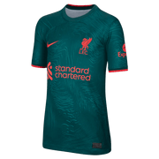 Nike 2022-23 Liverpool Youth Third Jersey - Atomic Teal-Siren Red