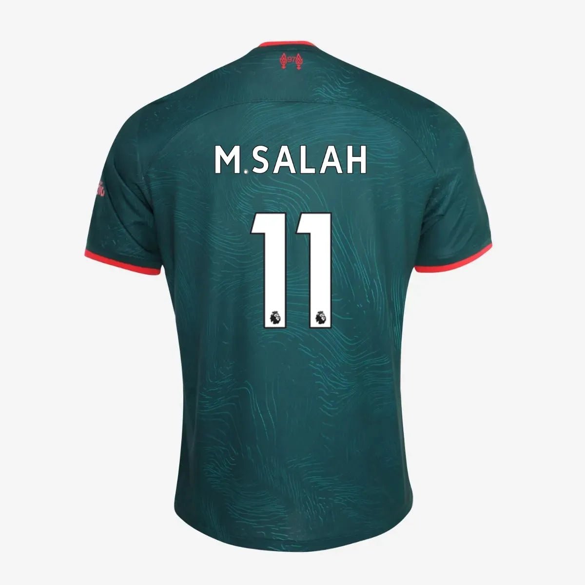 Nike 2022-23 Liverpool Youth Third Jersey - Atomic Teal-Siren Red