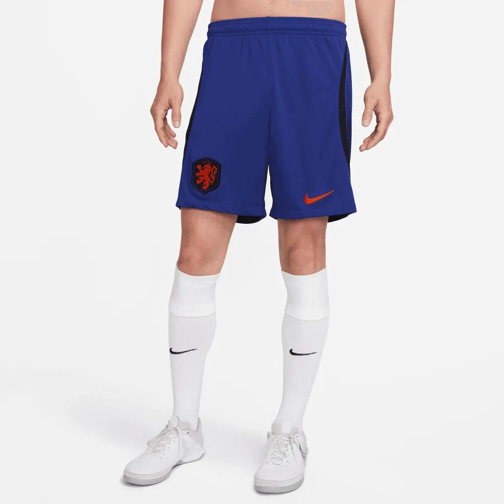 Nike 2022-23 Netherlands Away Stadium Shorts - Deep Royal-Black
