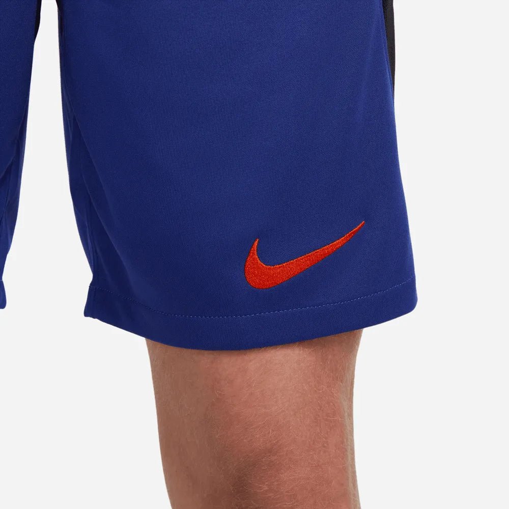 Nike 2022-23 Netherlands Away Stadium Shorts - Deep Royal-Black
