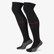 Nike 2022-23 Netherlands Strike Away Knee-High Socks - Black-Habanero Red