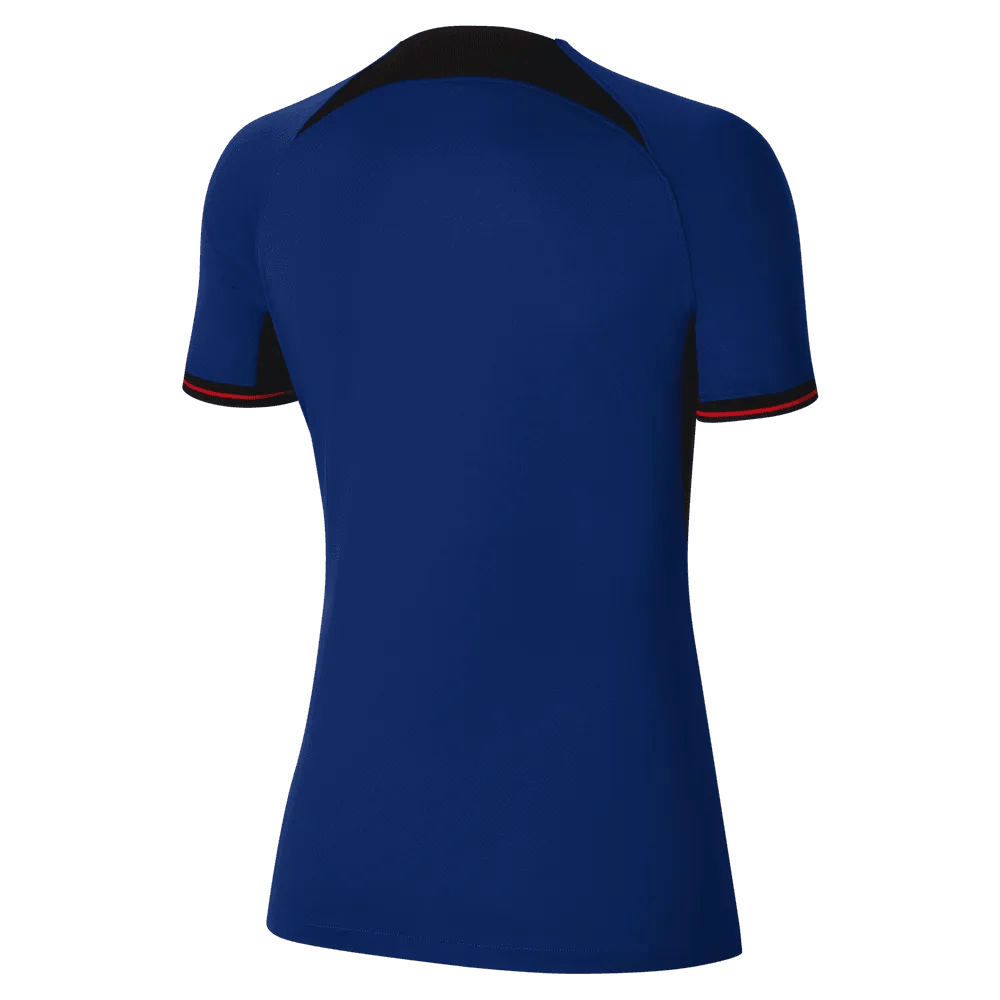 Nike 2022-23 Netherlands Women's Away Jersey - Deep Royal Blue (Back)