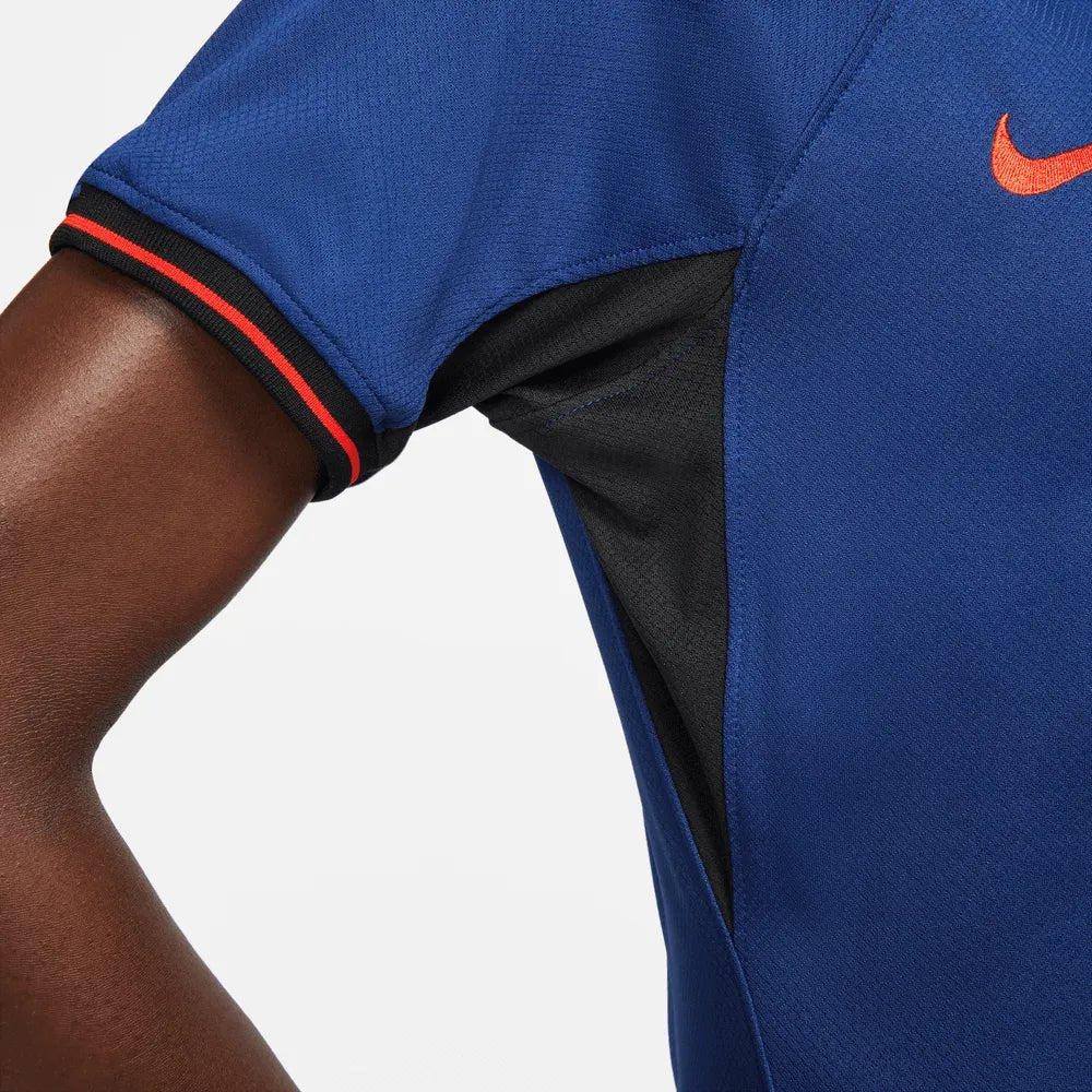 Nike 2022-23 Netherlands Women's Away Jersey - Deep Royal Blue (Detail 2)