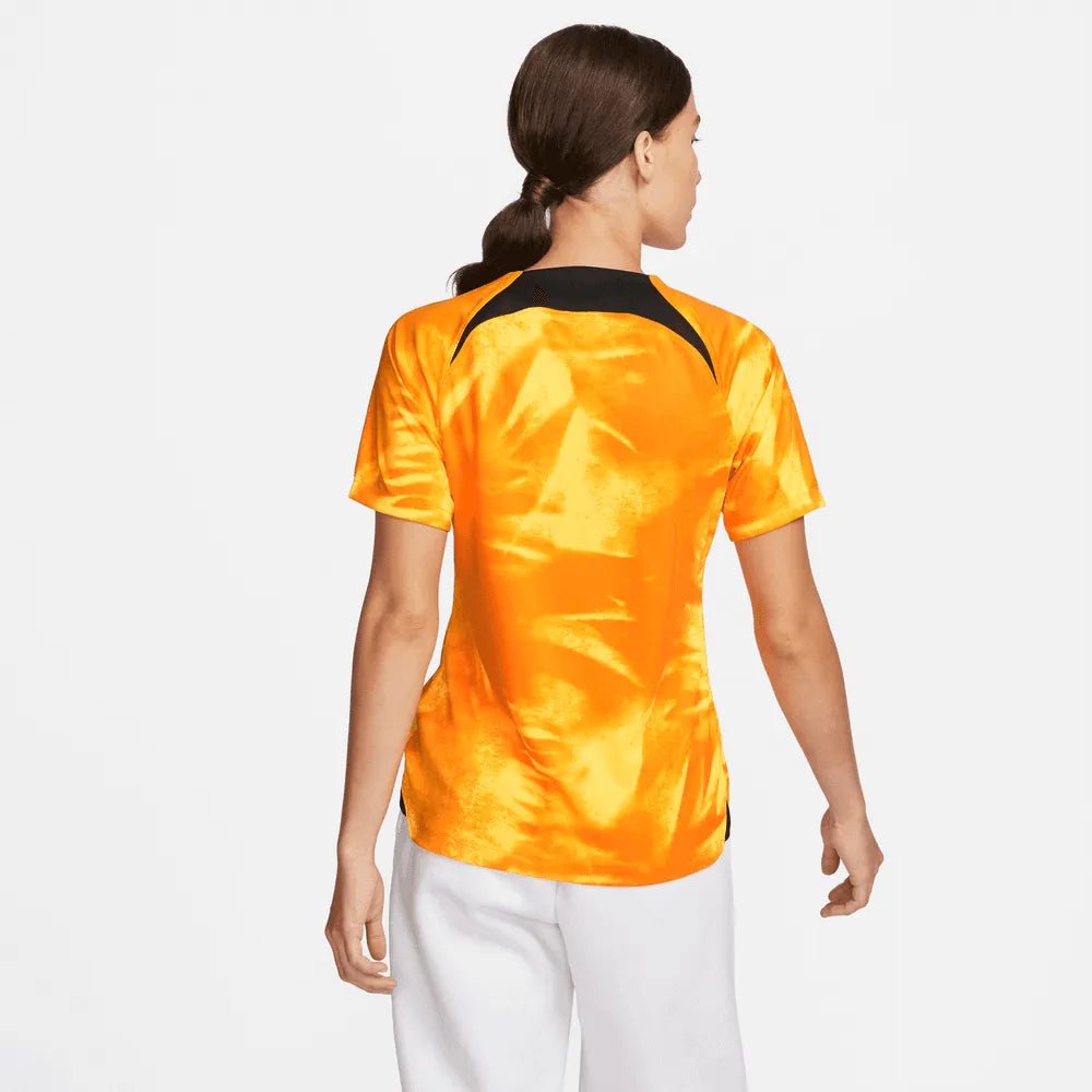 Nike 2022-23 Netherlands Women's Home Jersey (Model - Back)