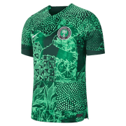 Nike 2022-23 Nigeria Home Jersey - Green Spark-Pine Green (Front)