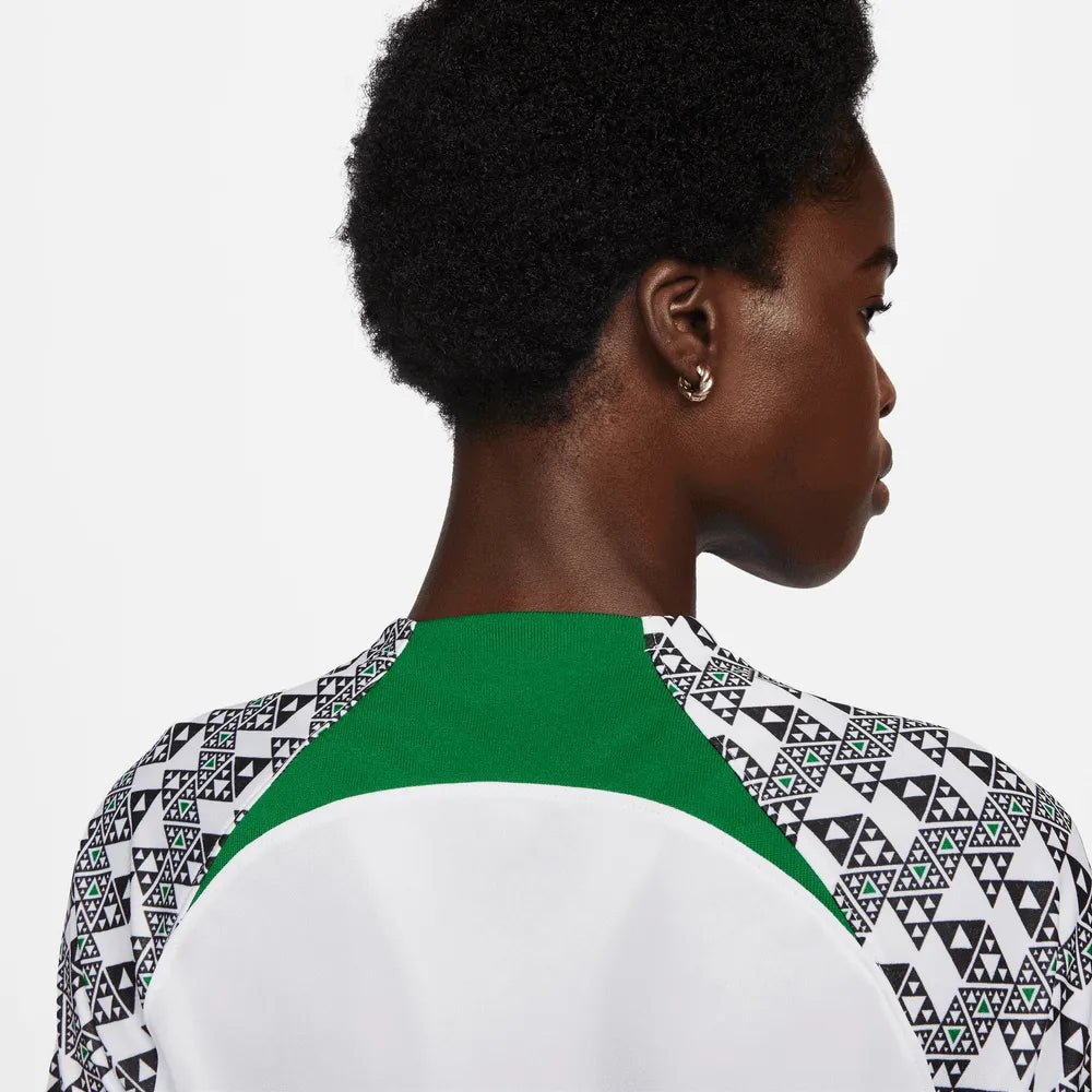 Nike 2022-23 Nigeria Women's Away Jersey - White-Black