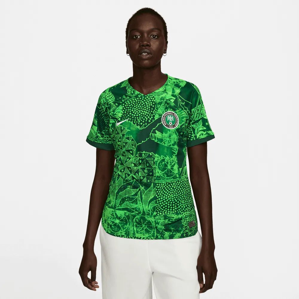 Nike 2022-23 Nigeria Women's Home Jersey - Green Spark-Pine Green