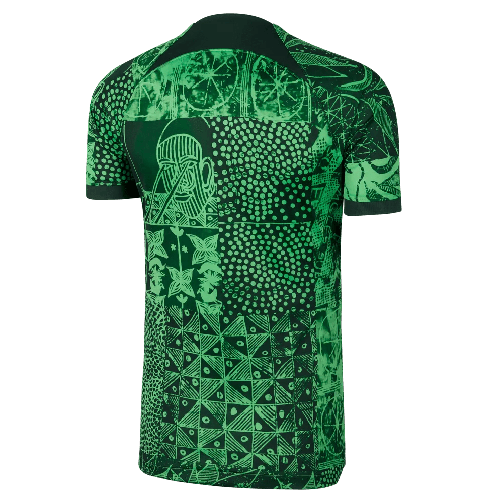 Nike 2022-23 Nigeria Women's Home Jersey - Green Spark-Pine Green