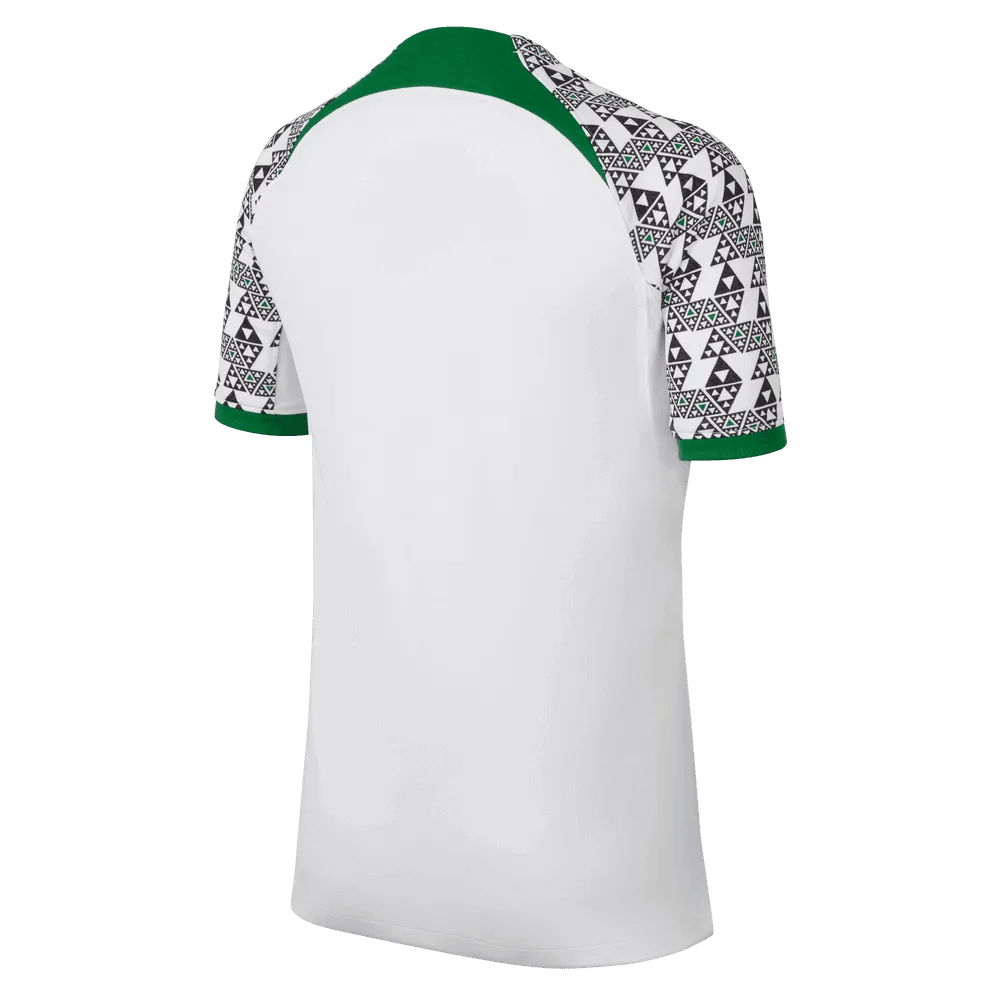 Nike 2022-23 Nigeria Youth Away Jersey - White-Black
