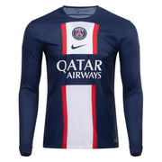 Nike 2022-23 Paris Saint-Germain Long-Sleeve Home Jersey