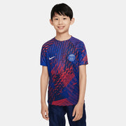 Nike 2022-23 Paris Saint-Germain Youth Pre-Match Jersey