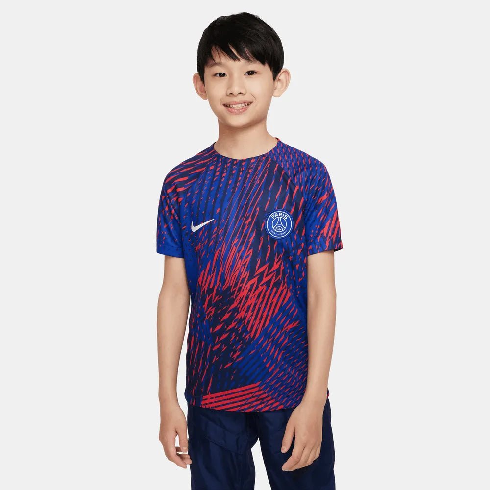 Nike 2022-23 Paris Saint-Germain Youth Pre-Match Jersey