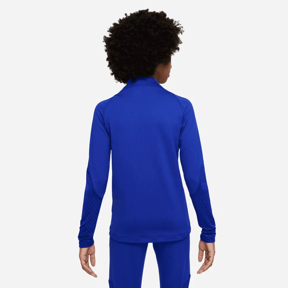 Nike 2022-23 Paris Saint-Germain Youth Strike Knit Drill Top - Blue